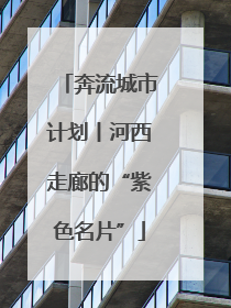 奔流城市计划丨河西走廊的“紫色名片”